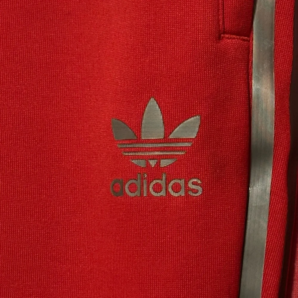 Adidas Red Tracksuit. Large - Picture 5 of 6